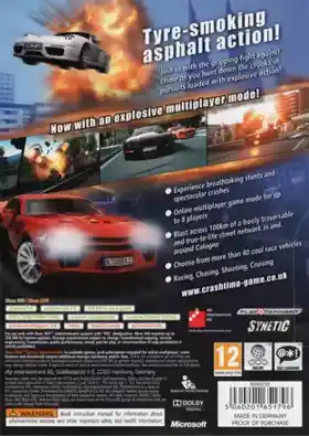 Crash Time 4 The Syndicate (USA) box cover back